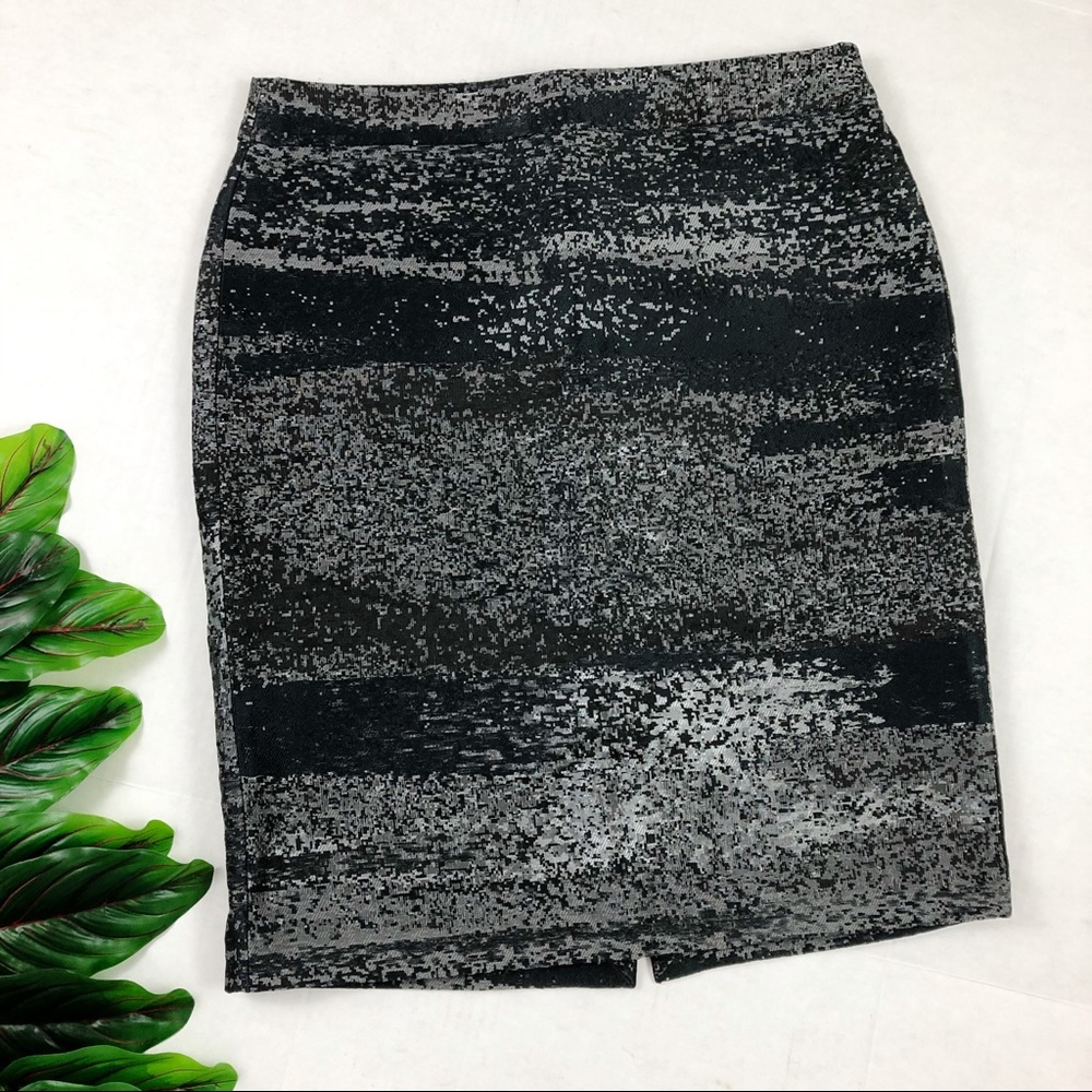 J. Crew Sterling Jacquard Pencil Skirt Size 4